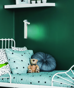 Επιτοίχιο Φωτιστικό Κομοδίνου ACA HERMES LED 12W 3200K 980lm Λευκό Δεξί 28x11x8cm – SF2110LEDWHR