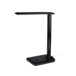 ACA DECOR  επιτραπέζιο φωτιστικό led 5W Με Εναλλαγή Χρωμάτων Φωτισμού και Ασύρματη Βάση Φόρτισης Μαύρο – SF27LEDBK
