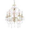 ACA DECOR   – Κρεμαστό Φωτιστικό 5ΧΕ14 Μεταλλικό Πατίνα + Ακρυλικό Φ440 – SF63185PWG