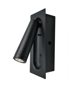 ΕΠΙΤΟΙΧΟ ΦΩΤΙΣΤΙΚΟ LED 3W 3200K 190LM ΜΑΥΡΟ ΜΕΤΑΛΛΙΚΟ ΧΩΝΕΥΤΟ 7X5X17CM AIAS ACA DECOR – SF701LEDB
