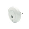 LED Φωτάκι Νυκτός 1W 4000K με 2 USB Θύρες Διακόπτη & Auto Mode Λευκό ACA – SF78LED