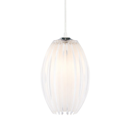 ΚΡΕΜΑΣΤΟ ΑΚΡΥΛΙΚΟ ΔΙΑΦΑΝΟ 1Χ40W Ε27 17x H28cm HOMO ACA DECOR – SF810