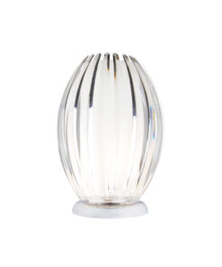 ΠΟΡΤΑΤΙΦ ΑΚΡΥΛΙΚΟ ΔΙΑΦΑΝΟ 1Χ40W Ε27 12x H18cm HOMO ACA DECOR – SF8574