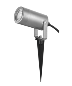 Φωτιστικό Σποτ Τοίχου/Καρφί Κήπου 1xGU10 Γκρι Πλαστικό IP65 ACA – SL7030G