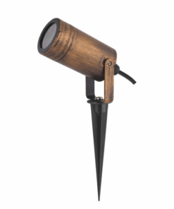 Φωτιστικό Σποτ Τοίχου/Καρφί Κήπου 1xGU10 Απόχρωση Σκουριά Πλαστικό IP65 ACA – SL7030R