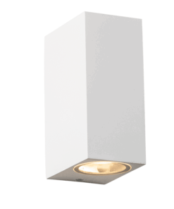 Απλίκα Up-Down 2xGU10 Eξωτερικού Xώρου Λευκό Πλαστικό IP65 – SL8111GU10W