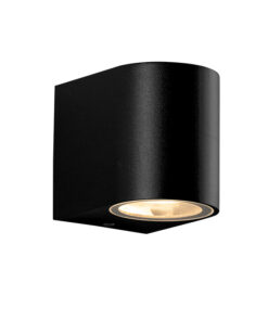 Απλίκα 1xGU10 Eξωτερικού Xώρου Μαύρο Πλαστικό IP65 – SL8210GU10B