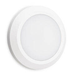 Επιτοίχιο Φωτιστικό LED για Σκαλοπάτια 2.8W ACA Λευκό Στρογγυλό Αδιάβροχο IP65 Θερμό 3000K – SLIM01NW