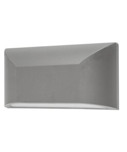 Επιτοίχιο Φωτιστικό LED για Σκαλοπάτια 6W ACA Γκρι Οβάλ Αδιάβροχο IP65 Θερμό 3000K – SLIM22