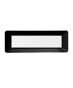 Επιτοίχιο Φωτιστικό LED για Σκαλοπάτια 4W ACA Μαύρο Οβάλ Αδιάβροχο IP65 Θερμό 3000K – SLIM31NB