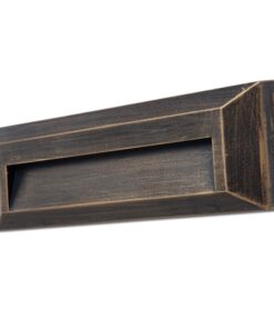 Επιτοίχιο Φωτιστικό LED για Σκαλοπάτια 2W ACA σε Απόχρωση Σκουριάς Οβάλ Αδιάβροχο IP65 Θερμό 3000K – SLIM32NR