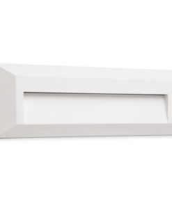 Επιτοίχιο Φωτιστικό LED για Σκαλοπάτια 2W ACA Λευκό Οβάλ Αδιάβροχο IP65 Θερμό 3000K – SLIM32NW