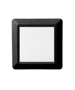 Επιτοίχιο Φωτιστικό LED για Σκαλοπάτια 4W ACA Μαύρο Τετράγωνο Αδιάβροχο IP65 Θερμό 3000K – SLIM51NB
