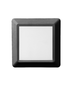 Επιτοίχιο Φωτιστικό LED για Σκαλοπάτια 4W ACA Γκρι Σκούρο Τετράγωνο Αδιάβροχο IP65 Θερμό 3000K – SLIM51NDG