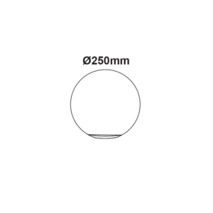 ΗΛΙΑΚΗ/ΕΠΑΝΑΦΟΡΤΙΖΟΜΕΝΗ RGBW LED ΜΠΑΛΑ D25cm IP54 LiFePO4 1800mAh               ACA – SOLB25RGBW