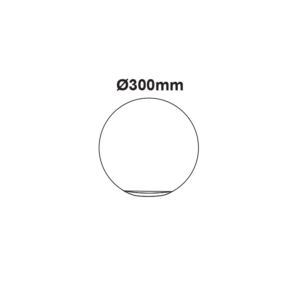 ΗΛΙΑΚΗ/ΕΠΑΝΑΦΟΡΤΙΖΟΜΕΝΗ RGBW LED ΜΠΑΛΑ D30cm IP54 LiFePO4 1800mAh               ACA – SOLB30RGBW
