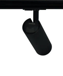 SAND BLACK LED TRACK LUMINAIRE 10W 4000K 1-PHASE 36° 1050LM 230V AC Ra80 Φ55*153MM 5YRS ACA – SOLINE1040B2
