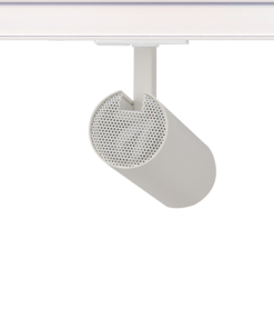 SAND WHITE LED TRACK LUMINAIRE 10W 4000K 1-PHASE 36° 1050LM 230V AC Ra80 Φ55*153MM 5YRS ACA – SOLINE1040W2