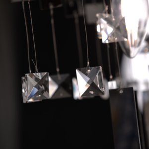ACA DECOR   – Φωτιστικό Οροφής 3ΧΕ14 Χρώμιο Μέταλλο Φ35ΧΗ32,5cmM