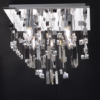 ACA DECOR  – Φωτιστικό Οροφής 4ΧΕ14 Χρώμιο Μέταλλο 40Χ40ΧΗ32cm