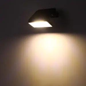 Ηλιακός Προβολέας LED 12W 1600lm 4000K IP65 με Ανιχνευτή Κίνησης Μαύρος ACA – STORM1240