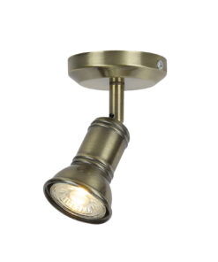 Επίτοιχο Φωτιστικό 1ΧGU10 Μπρονζέ Μεταλλικό ACA DECOR – SU281PBR