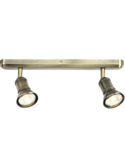 Επίτοιχο Φωτιστικό 2ΧGU10 Μπρονζέ Μεταλλικό ACA DECOR – SU282PBR