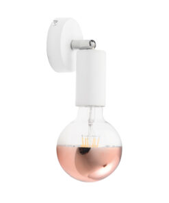 Επίτοιχο Φωτιστικό 1ΧΕ27 Λευκό Μεταλλικό ACA DECOR – SUT1911PWH