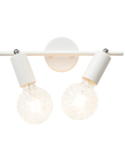 Επίτοιχο Φωτιστικό 2ΧΕ27 Λευκό Μεταλλικό ACA DECOR – SUT1912TWH