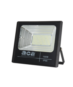 LED Ηλιακός Προβολέας 100W ACA 120° Αδιάβροχος IP66 6000K – SV10060