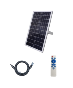 LED Ηλιακός Προβολέας 100W ACA 120° Αδιάβροχος IP66 6000K – SV10060