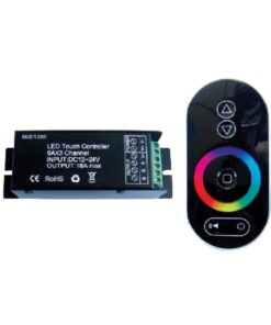 RGB Controller Dimmer RF Με Τηλεχειριστήριο Αφής 216W/432W ACA – SZ100-TOUCH