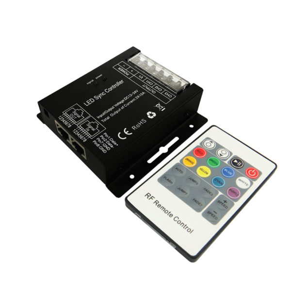 Controller Dimmer με Τηλεχειριστήριο RF για RGB Ταινίες LED 288W/576W ACA - SZ600RGB