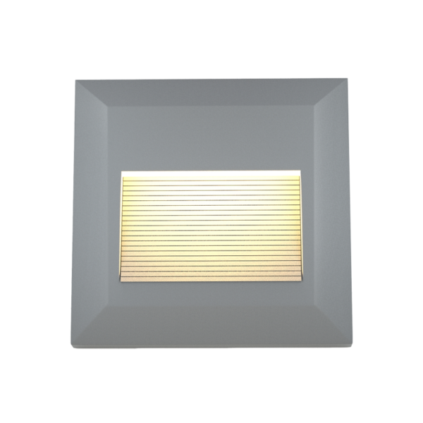 it-Lighting Salmon LED 2W 3CCT Outdoor Wall Lamp Grey D:12.4cmx12.4cm (80201830)