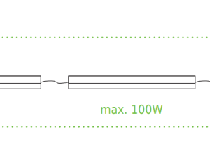 LED T5 Φωτιστικό Πάγκου/Κουζίνας με Διακόπτη 5W 30cm 3000K 500lm  ACA – DAPO530
