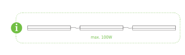 LED T5 Φωτιστικό Πάγκου/Κουζίνας με Διακόπτη 5W 30cm 3000K 500lm  ACA – DAPO530