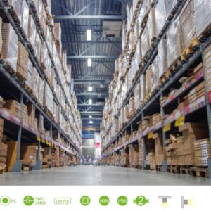 LED Γραμμικό Στεγανό Φωτιστικό 71cm 18W ACA 1570lm 120° 4000K IP66 – TETE1840