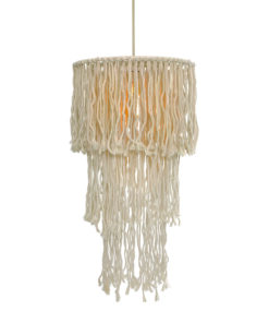 ΚΡΕΜΑΣΤΟ Φ/Σ 1ΧΕ27 THASSOS ΕΚΡΟΥ ΜΑΛΛΙΝΟ D40XH180CM ACA – TF20261P