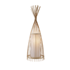 ΕΠΙΔΑΠΕΔΙΟ ΦΩΤΙΣΤΙΚΟ 1ΧΕ27 BAMBOO D30XH100CM SERIFOS ACA DECOR – TF661F100BO