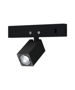 ΜΙΝΙ ΜΑΥΡΟ ΤΕΤΡΑΓΩΝΟ ΜΑΓΝΗΤΙΚΟ ΣΠΟΤ 24V DC 1W 3000K 80LM 24° RA90 5YRS 12*22(38)ΜΜ ACA – THUBE130BS