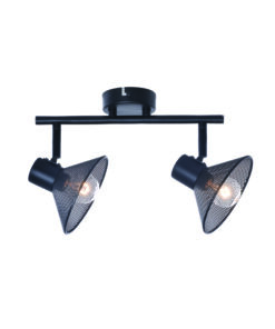 ΕΠΙΤΟΙΧΟ Φ/Σ 2ΧΕ14 PALOMA ΜΑΥΡΟ ΜΕΤΑΛΛΙΚΟ 32X13X19CM ACA – TNK2832SB