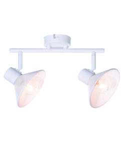 ΕΠΙΤΟΙΧΟ Φ/Σ 2ΧΕ14 PALOMA ΛΕΥΚΟ ΜΕΤΑΛΛΙΚΟ 32X13X19CM ACA – TNK2832SW