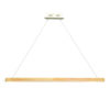 ΚΡΕΜΑΣΤΟ ΦΩΤΙΣΤΙΚΟ LED 13W 3000K 1300LM CANELA ΞΥΛΟ+ΛΕΥΚΟ ΜΕΤΑΛΛΙΚΟ 83,5X8XH100CM ACA – TNK299LED13P