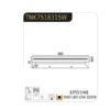 Επίτοιχο Φωτιστικό LED 15W IP44 Λευκό + Χρώμιο ACA DECOR  Θερμό Λευκό 3200K – TNK7518315W