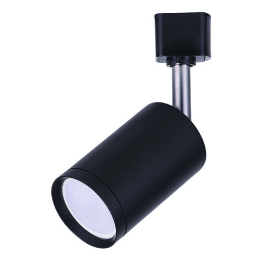 InLight Σποτ Ράγας Μαύρο 1XGU10 Μονοφασικό D:5,6cmX19cm (T00300-BL)