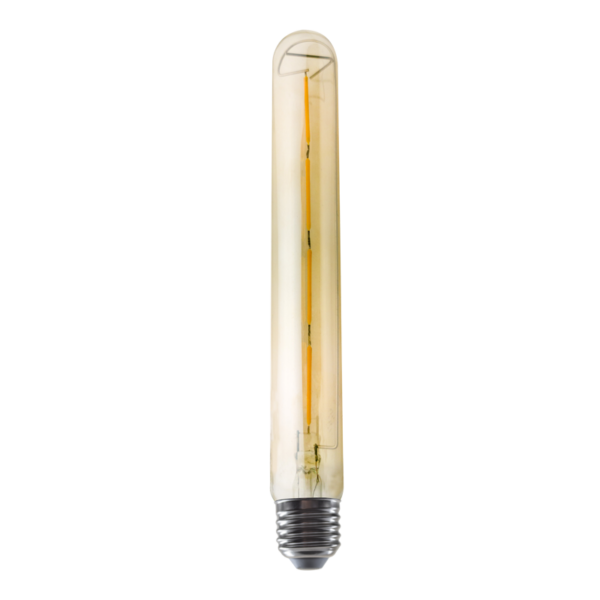 LED Λάμπα E27 Σωλήνας T22 Amber 4W Dimmable Diolamp 360° 480lm 2700K - TORU2254WWDIMAM