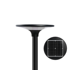 LED Ηλιακό Φωτιστικό Πλατείας 20W CCT 3000K-4000K 2100lm IP65 ACA – TOUR20CCT