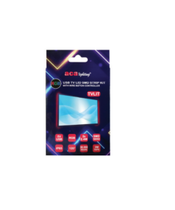 Σετ LED Ταινίας 2×0.5m Πολύχρωμη RGB 5V για Τηλεόραση με USB ACA IP65 2×2.4W – TVLIT