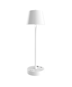 it-Lighting Tahoe Rechargeable LED 2W 3CCT Touch Table Lamp White D:38cmx11cm (80100220)