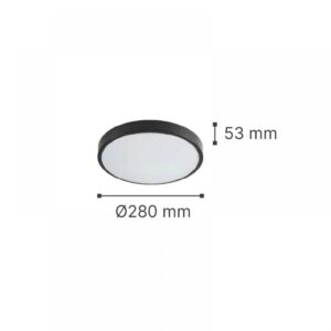 it-Lighting Torch LED 18W 3CCT Outdoor Ceiling Light White D:28cmx5,3cm (80300320)